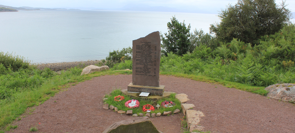 10 war memorial, Applecross, Ruth's coastal walk around Britain