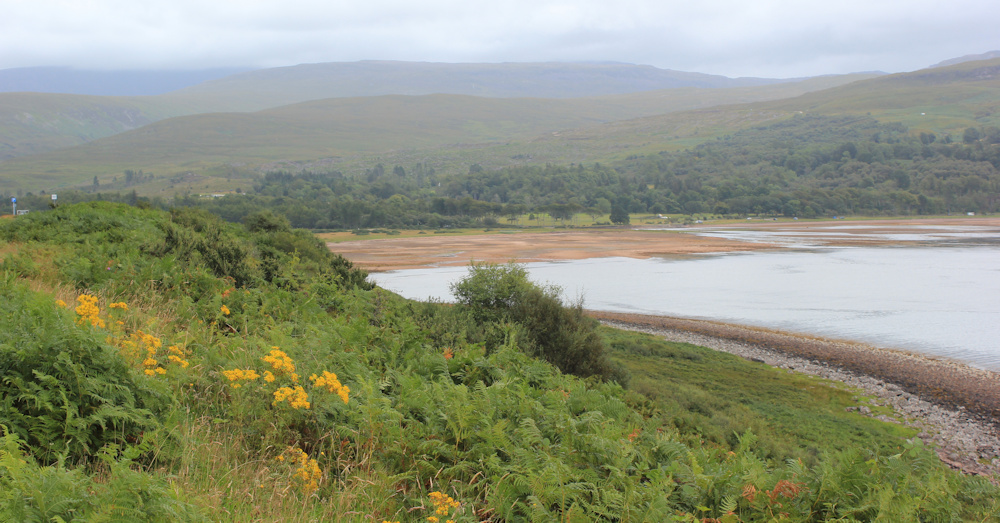 11 misty mountain pass, across Applecross Bay, Ruth's coastal walk around Britain