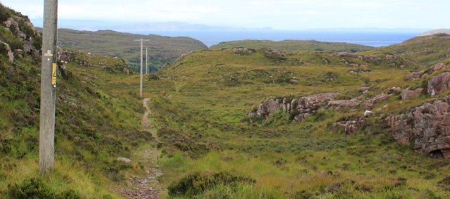 12 down the hill from Toscaig, Ruth's coastal walk, Applecross Peninsula