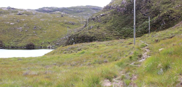 19 Lochan an t-Sagairt, to Airigh-Drishaig, Ruth's coastal walk, Applecross Peninsula