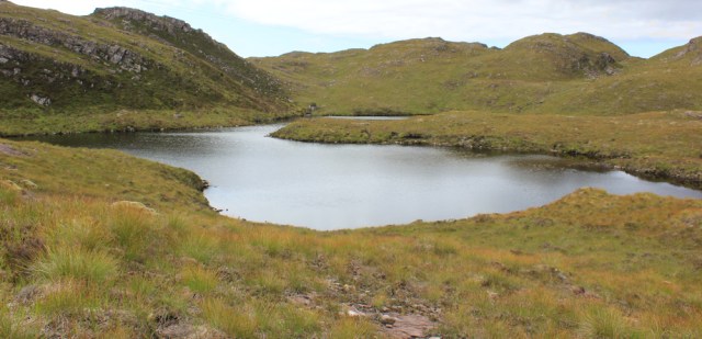 25 Loch Airaigh Alasdair, to Airigh-Drishaig, Ruth's coastal walk, Applecross Peninsula