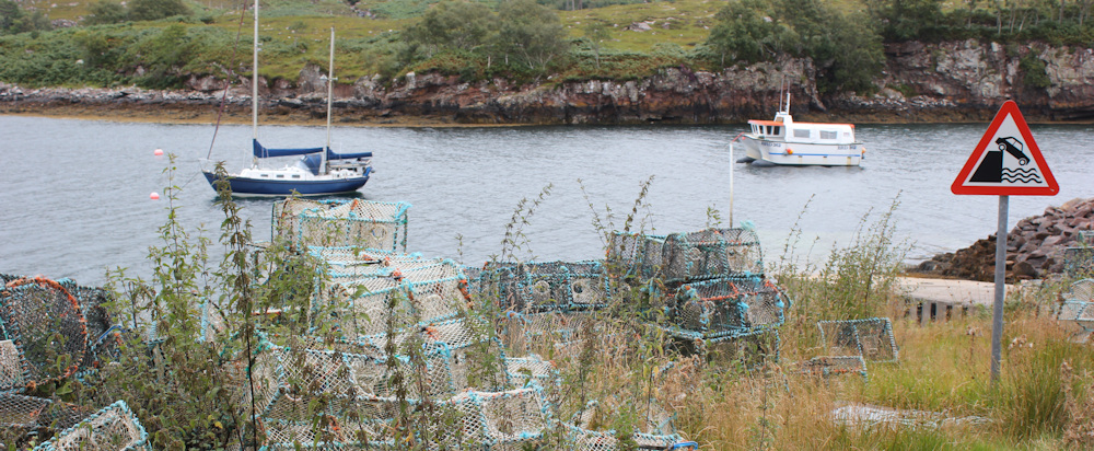 26 slipway, Ard Dhubh, Ruth walking the coast of Scotland, Applecross