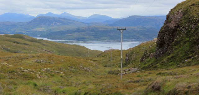 30 climbing down to the sea, to Airigh-Drishaig, Ruth's coastal walk, Applecross Peninsula