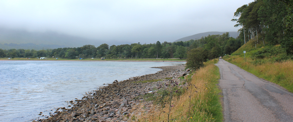 46 road around Applecross Bay, Ruth walking the coast of Scotland, Applecross