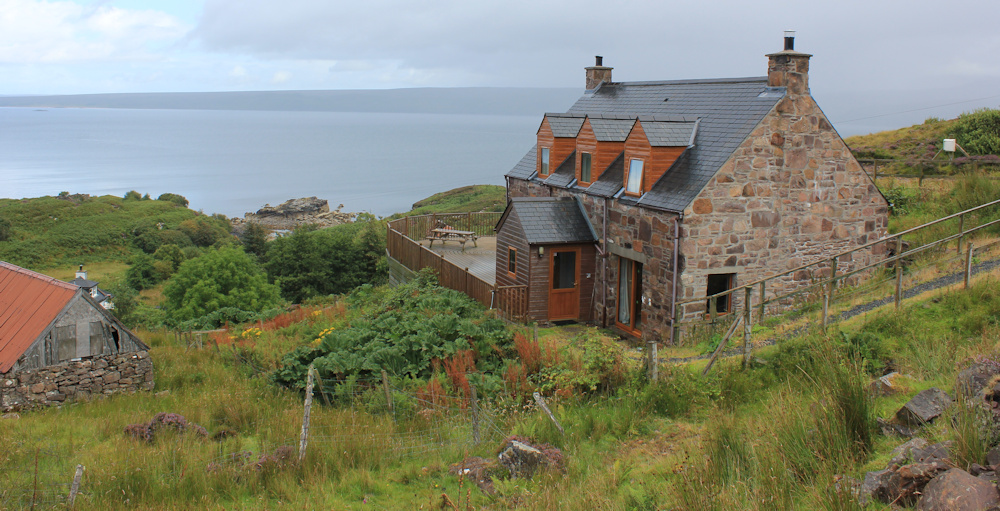 16 house with a view, Fearnmore, Ruth hiking around the north of Applecross, Scotland