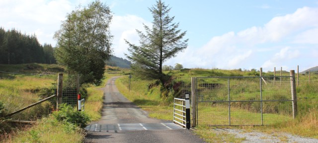 03 over the cowgrid, Ruth walking across the Morvern Peninsula, Scotland