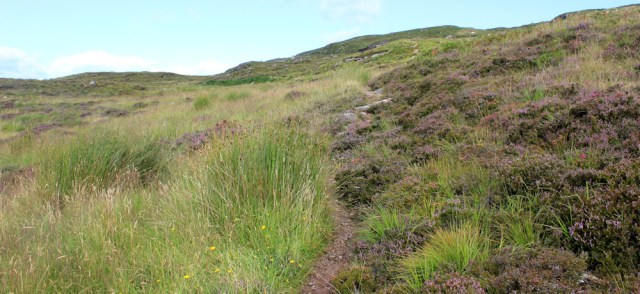02 up the hill, Ruth's hike to Craig Bothy and back, Scotland