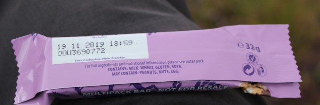 035 out of date snacks, Ruth walking the coast from Torridon, Scotland