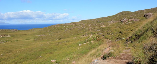 06 featureless landscape, Ruth's coastal walk to Craig Bothy and back, Scotland