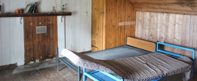 19 upstairs in Craig's Bothy, Ruth's coastal walk, Scotland